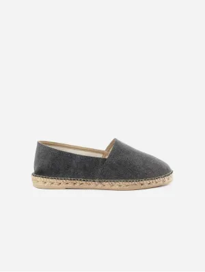 RC Espadrilles Unisexes Véganes | Lavage Noir