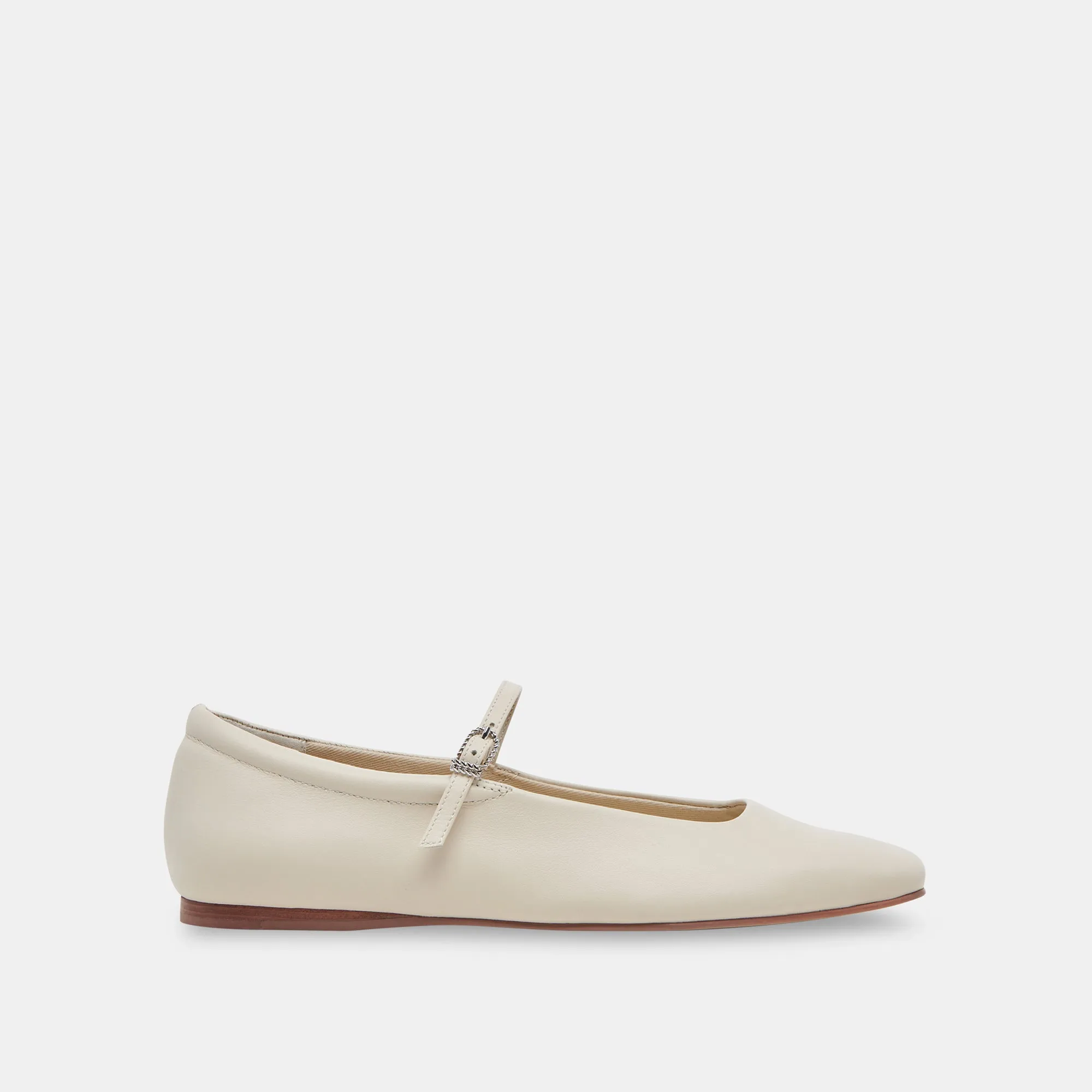 BALLERINES REYES EN CUIR IVOIRE