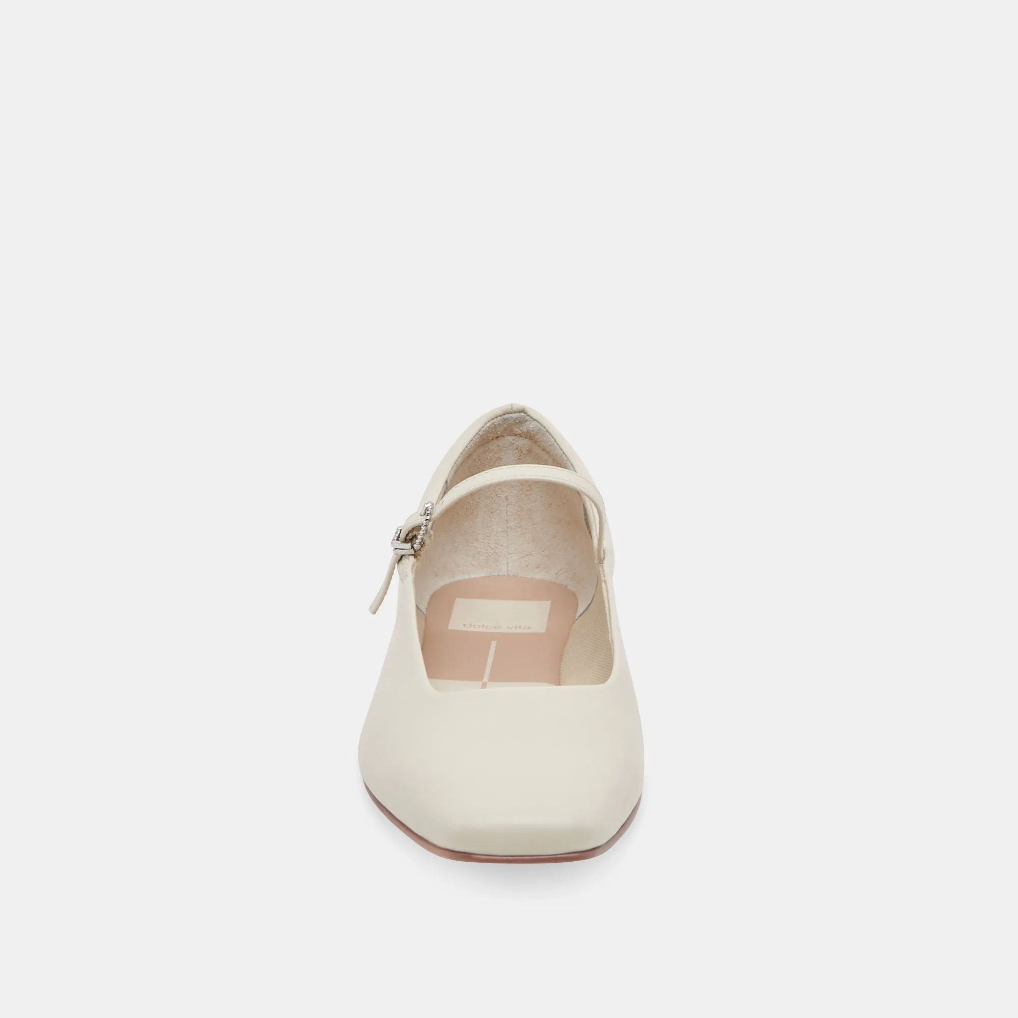 BALLERINES REYES EN CUIR IVOIRE
