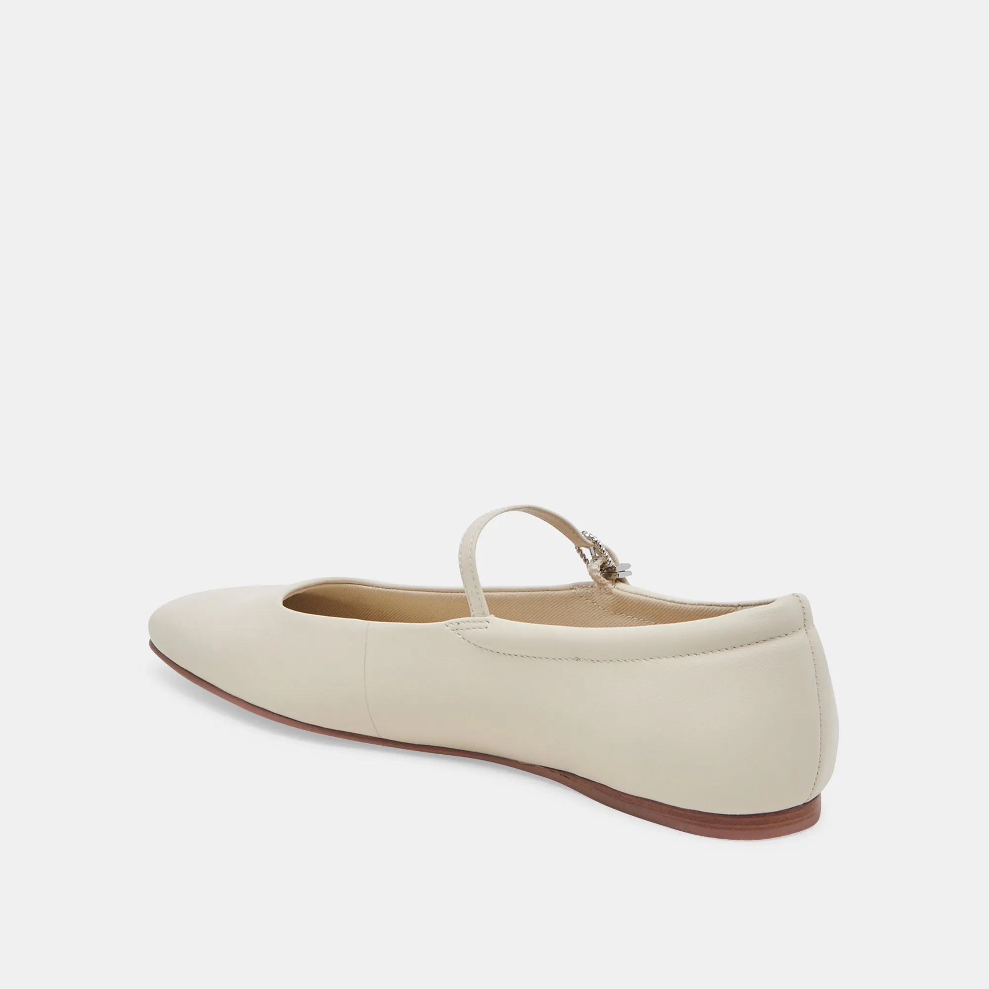 BALLERINES REYES EN CUIR IVOIRE