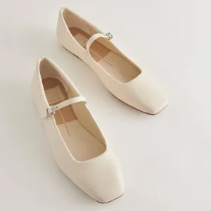 BALLERINES REYES EN CUIR IVOIRE