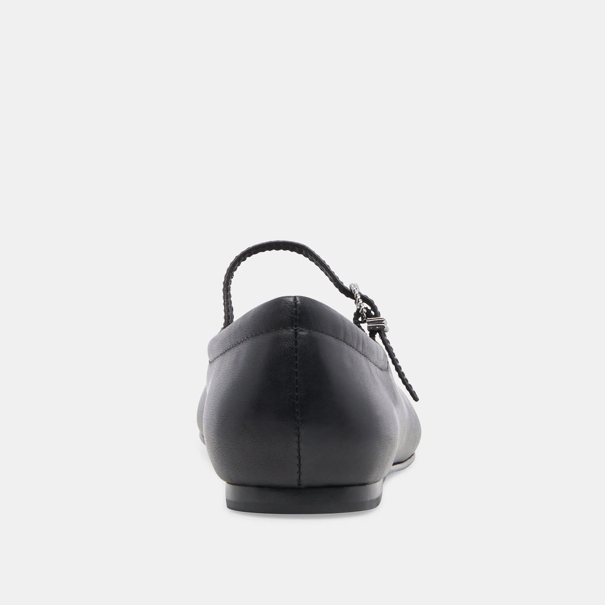 REYES BALLERINES LARGES EN CUIR NOIR