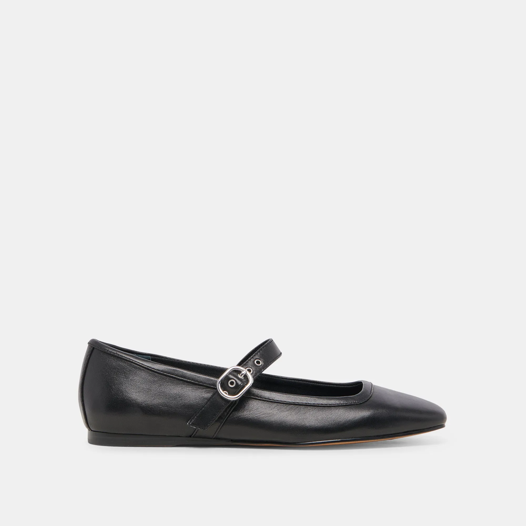 BALLERINES RODNI EN CUIR NOIR