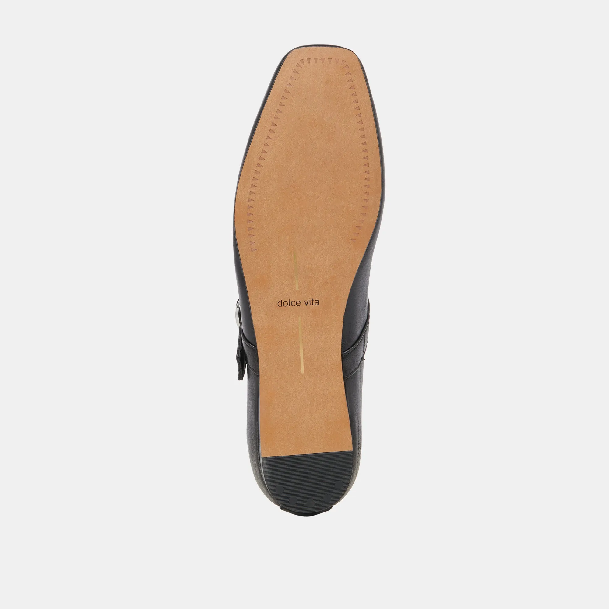 BALLERINES RODNI EN CUIR NOIR