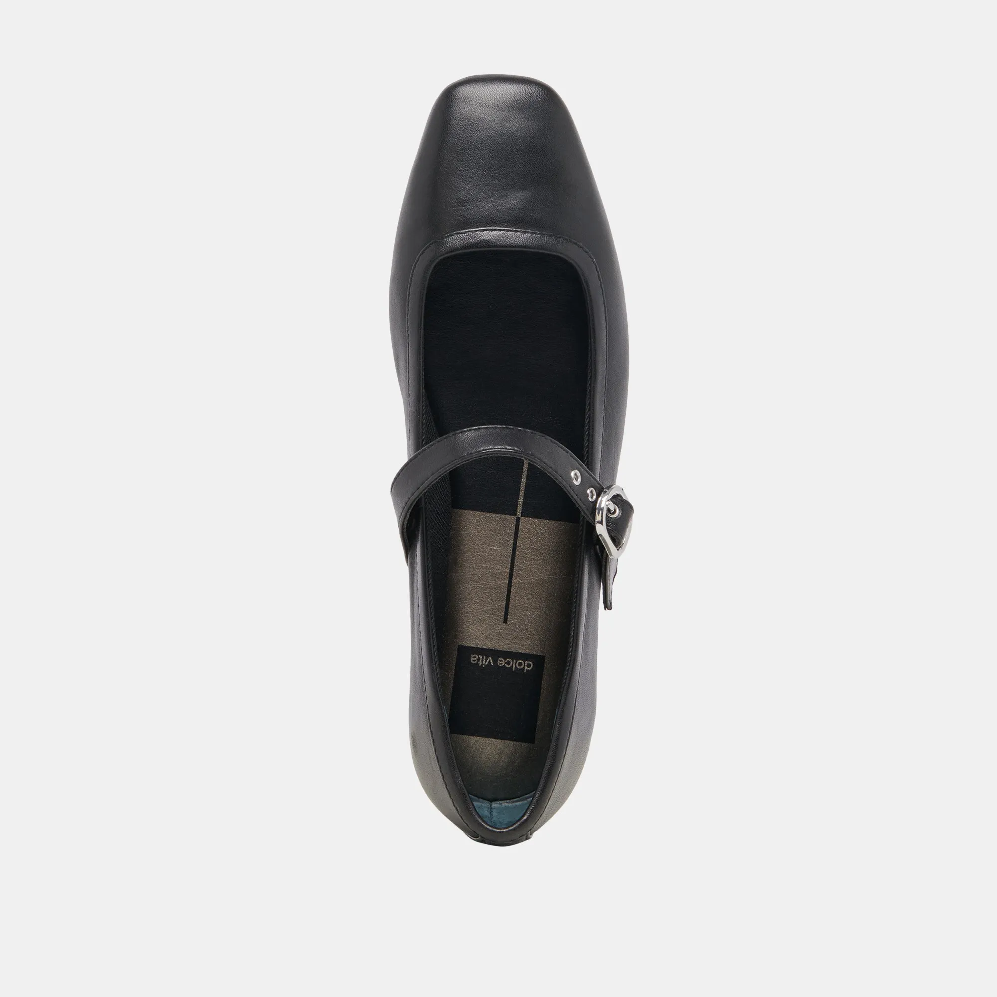 BALLERINES RODNI EN CUIR NOIR