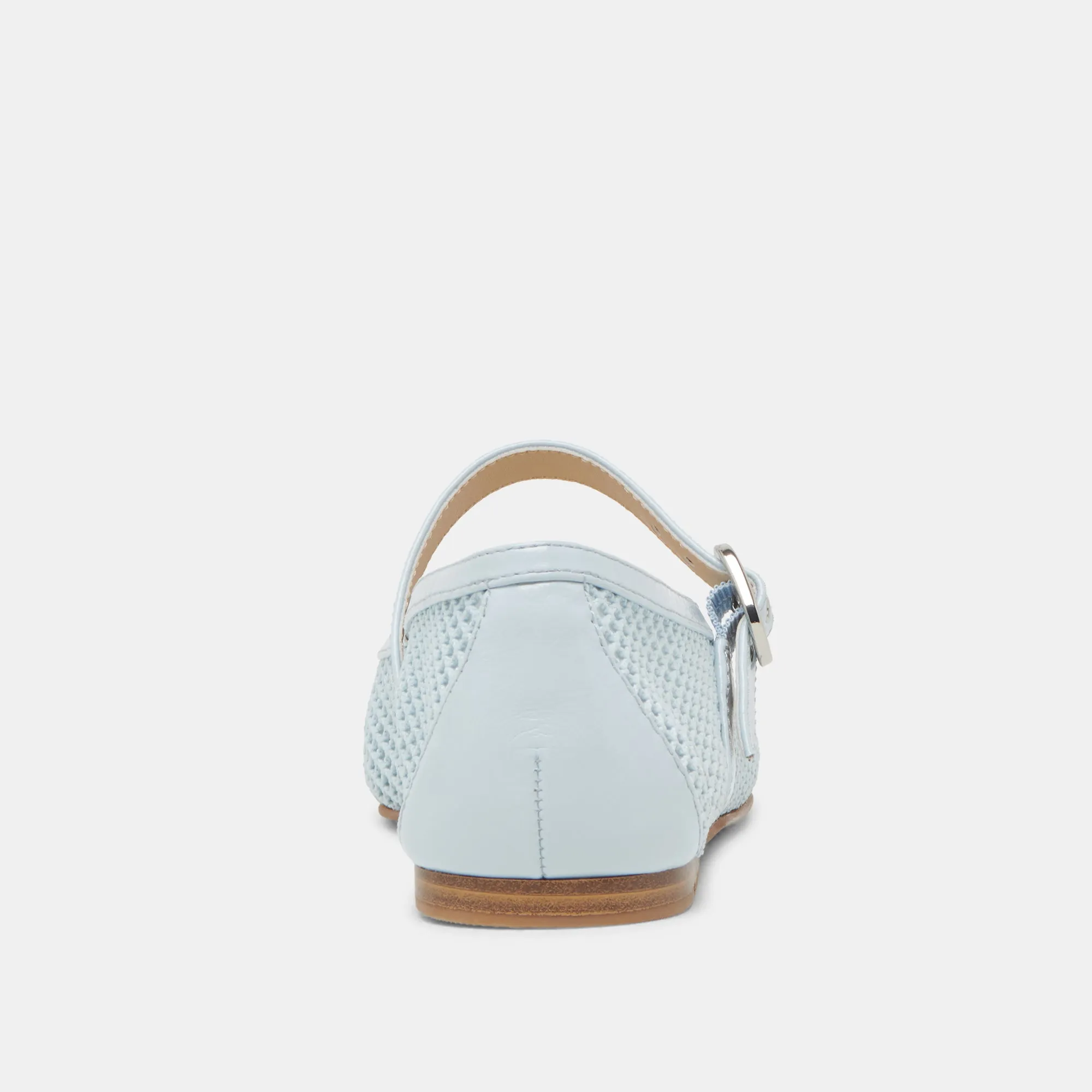 RODNI Ballerines en Mesh Bleu Clair