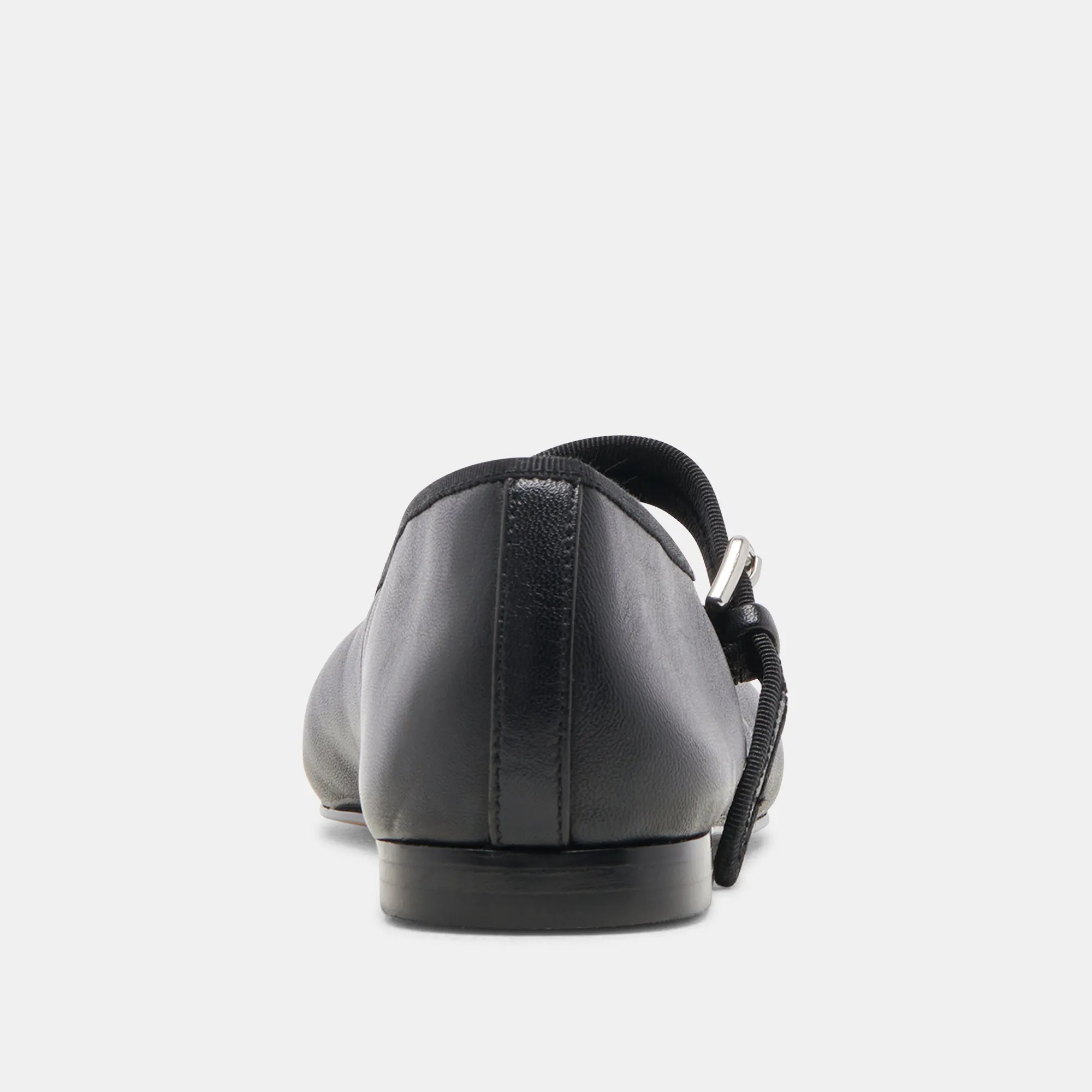 BALLERINES ROSLYN EN CUIR NOIR