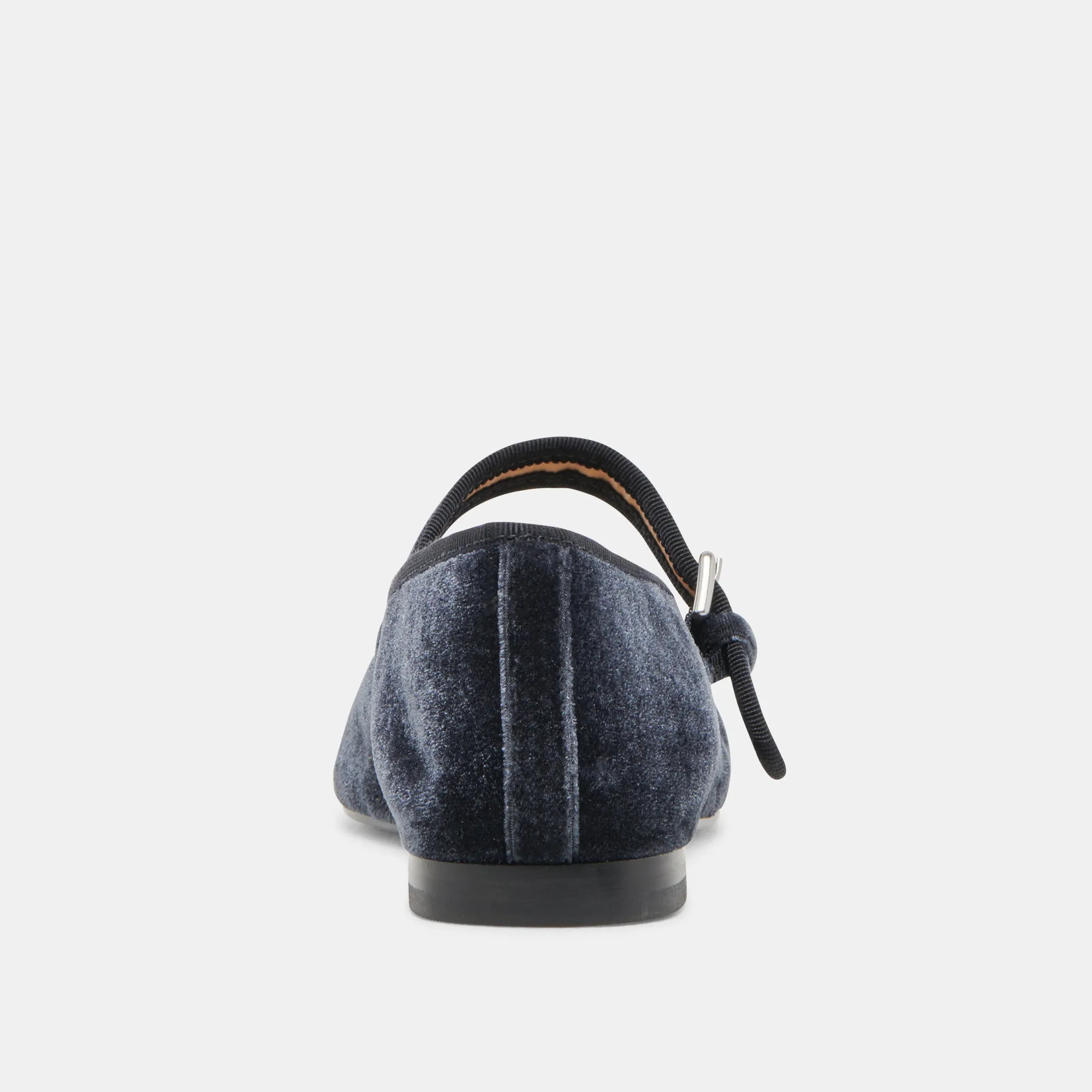 BALLERINES ROSLYN VELOURS BLEU PÂLE