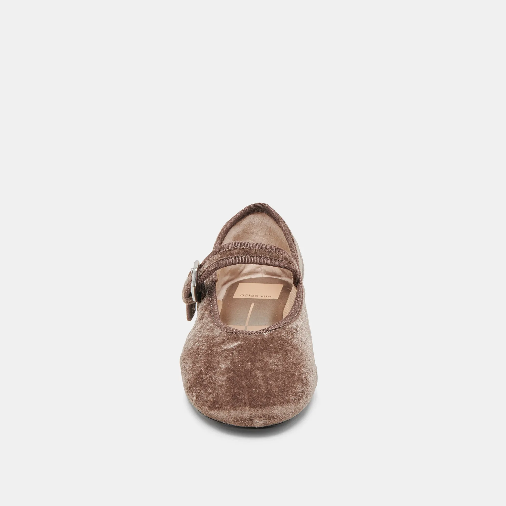 ROSLYN BALLERINES VELOURS FUMÉ