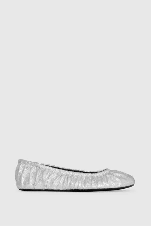 Ballerine ruchée