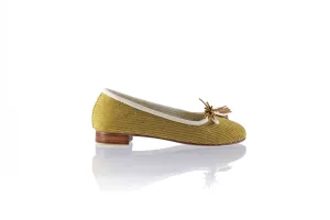 Sasha Ballet 20mm - Velours côtelé caramel