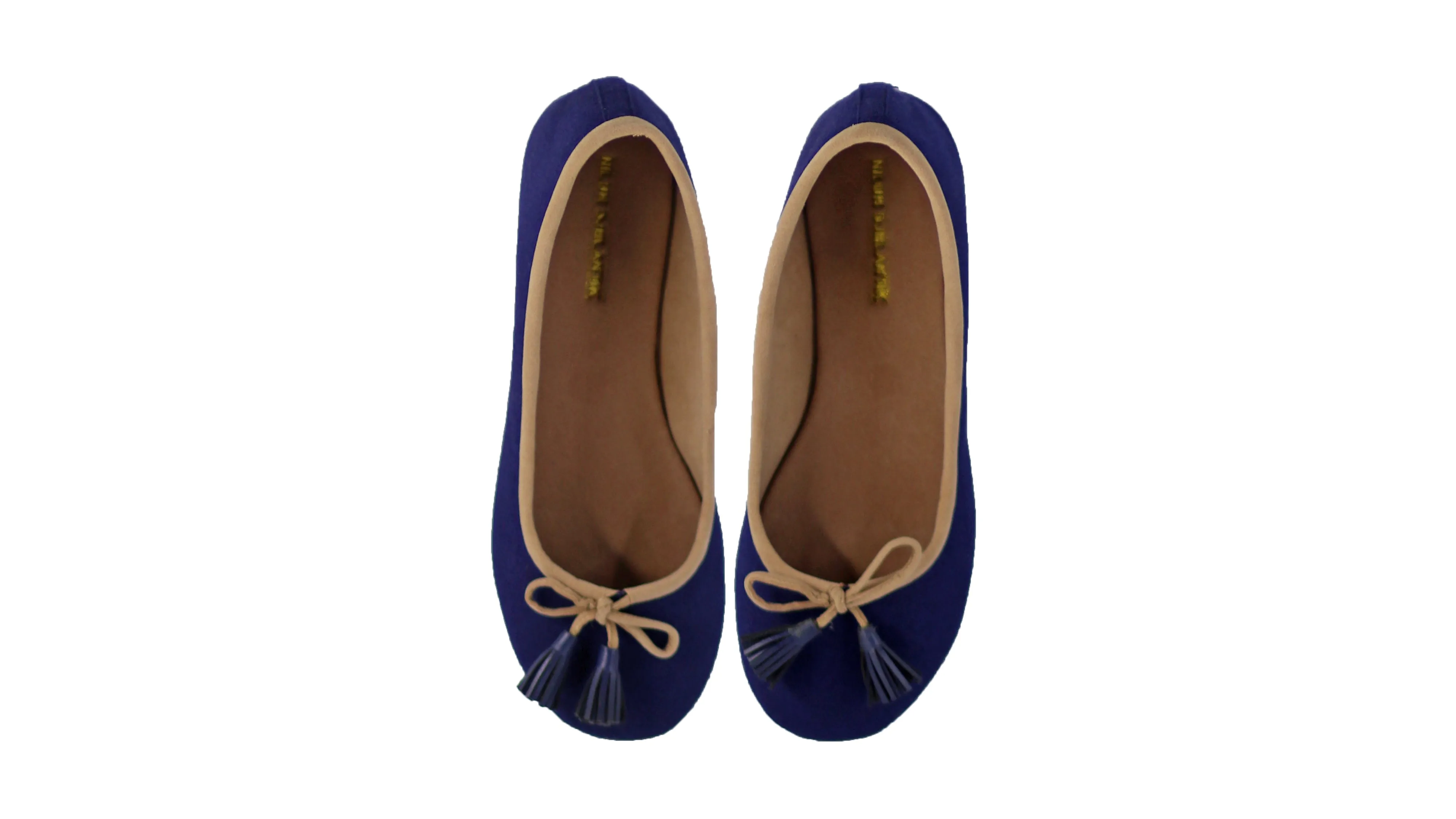 Sasha Ballet 20mm - Lin bleu marine