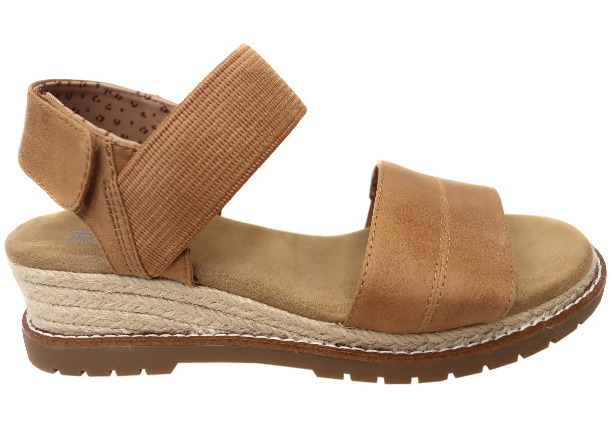 Skechers Femme BOBS Desert Chill Sandales Confortables à Mousse Mémoire Chaussures Skechers
