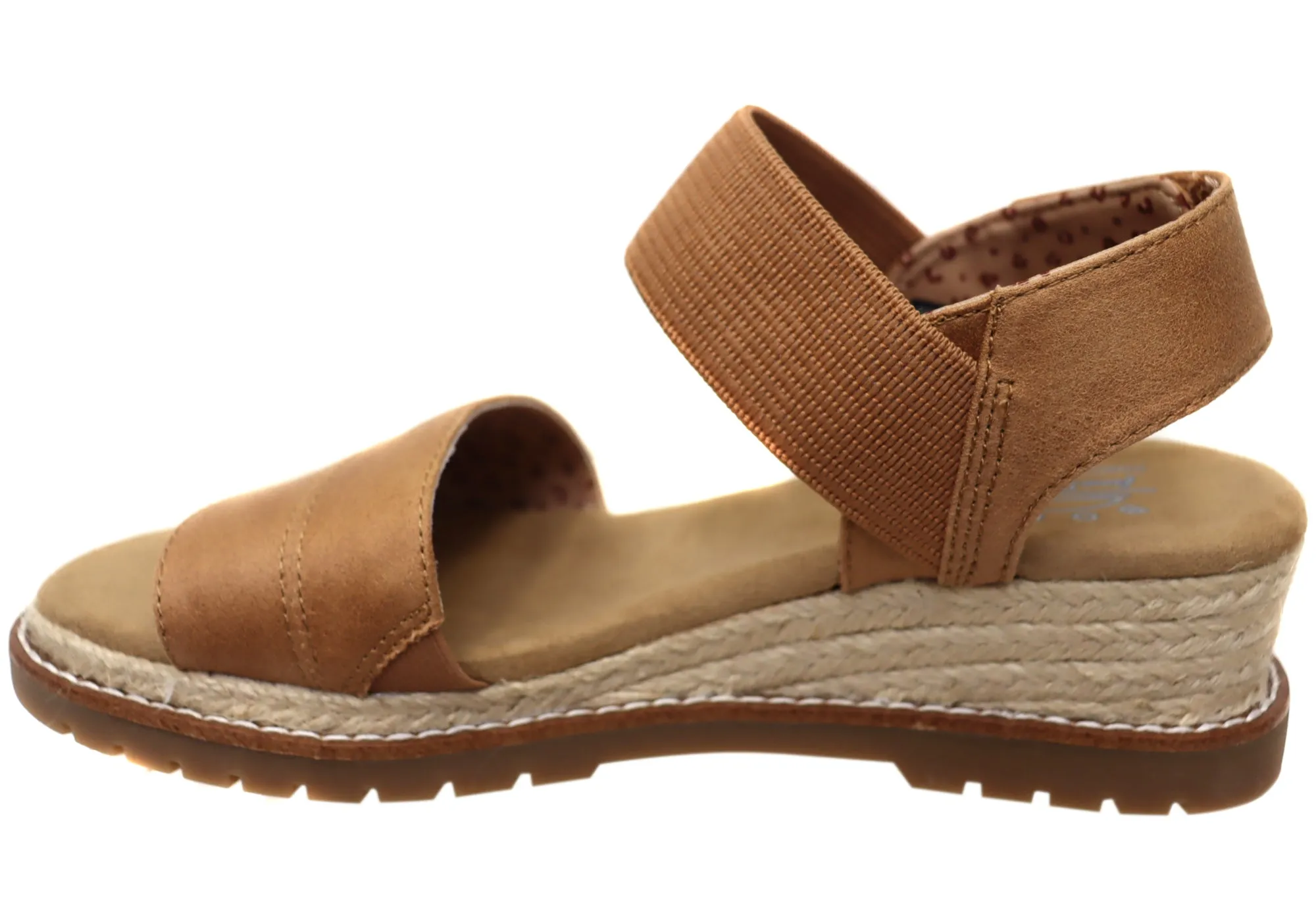 Skechers Femme BOBS Desert Chill Sandales Confortables à Mousse Mémoire Chaussures Skechers