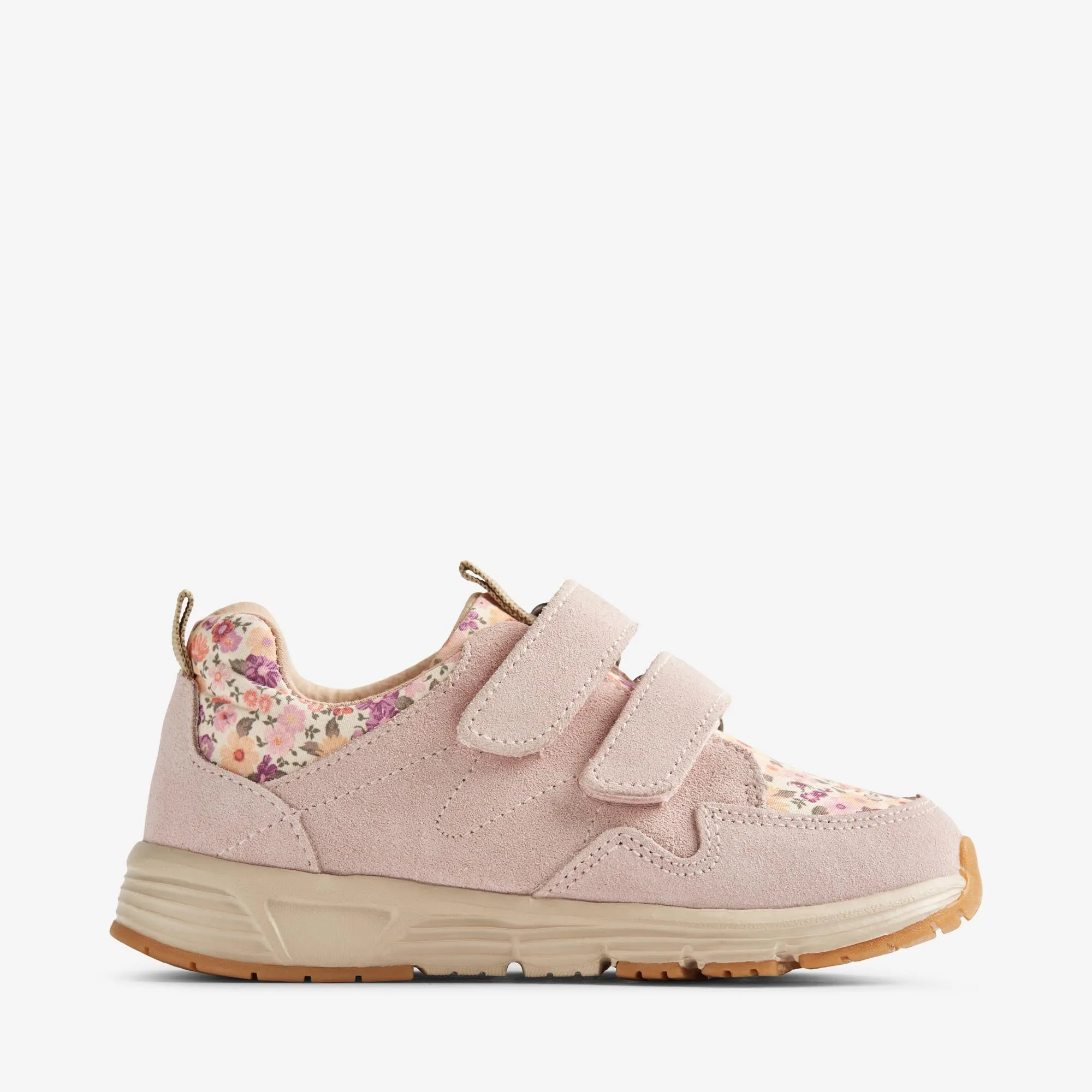 Baskets à double velcro imprimé Toney - rose ballet