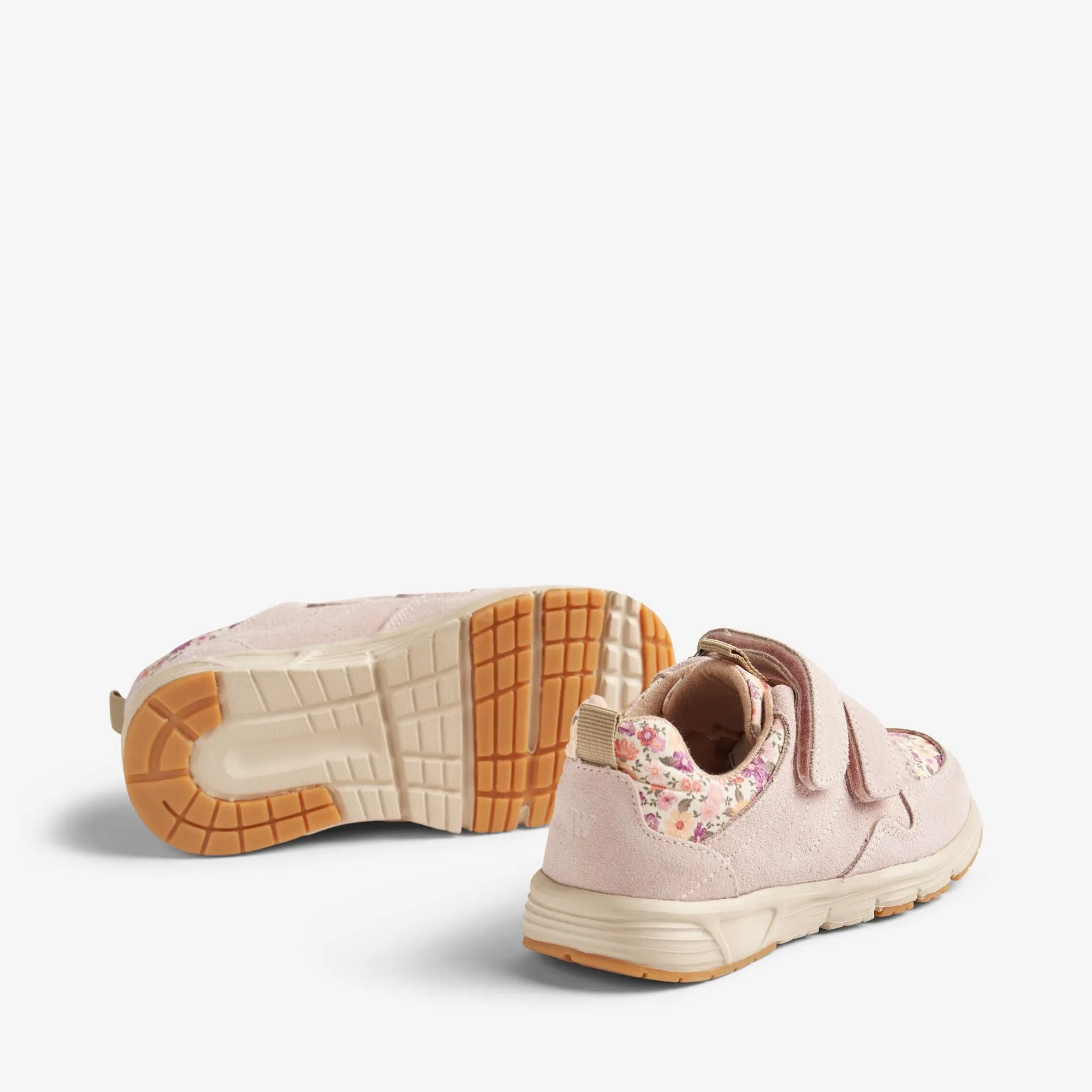 Baskets à double velcro imprimé Toney - rose ballet