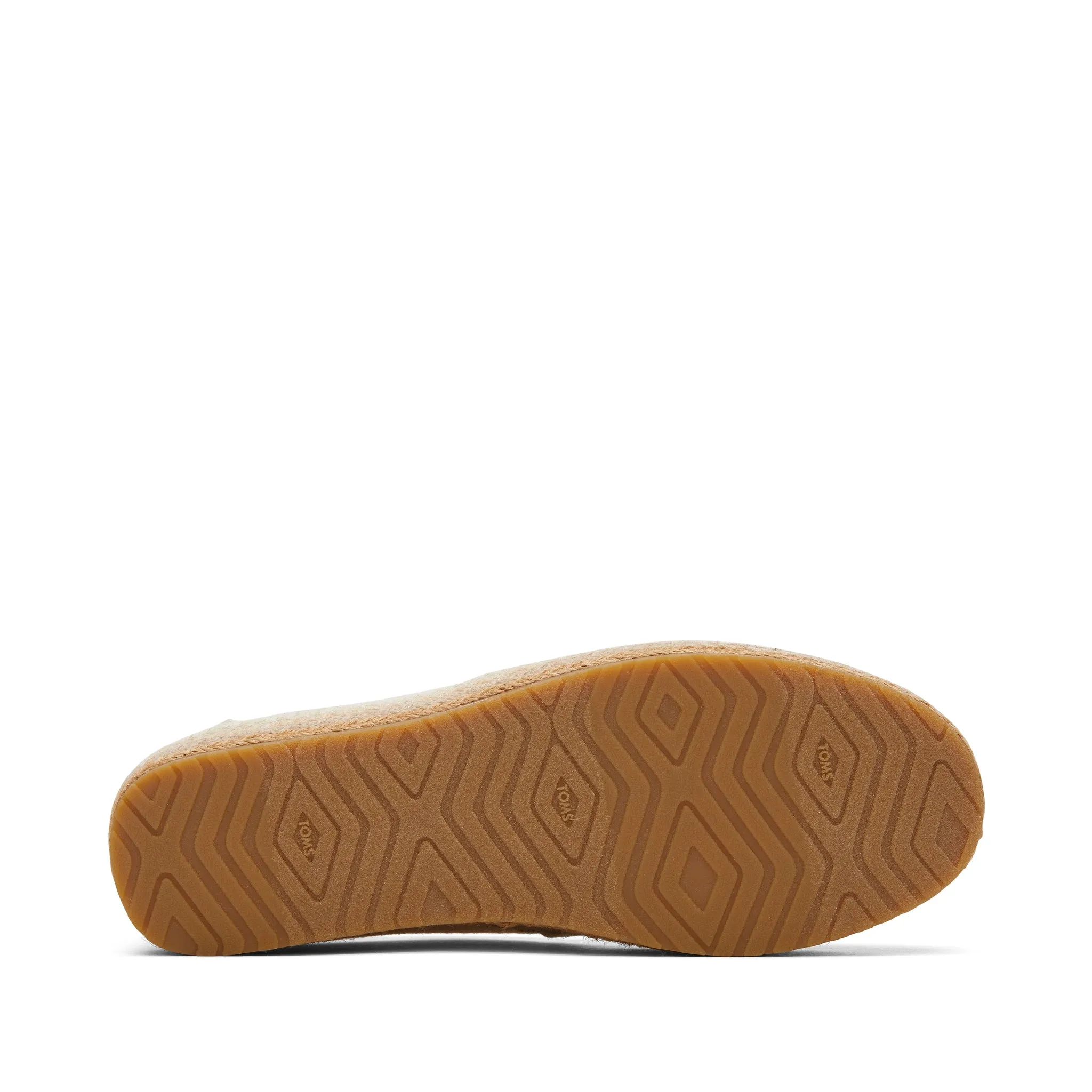 Espadrille plateforme en lin métallisé Valencia