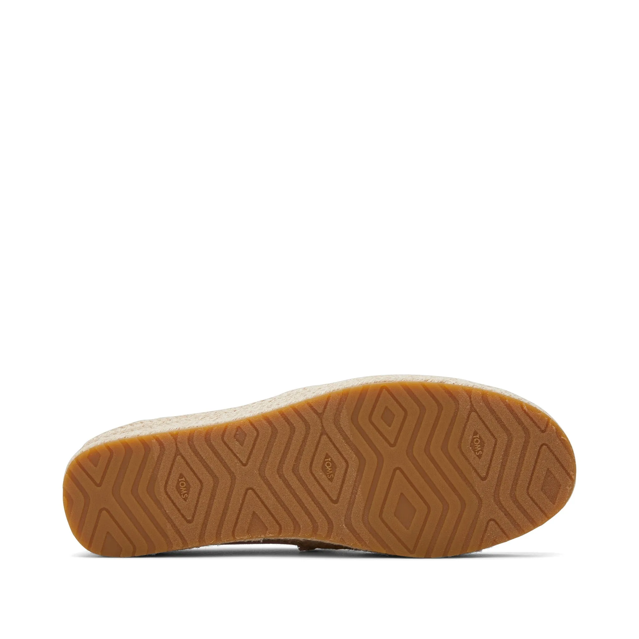 Espadrille plateforme en toile rose Valencia