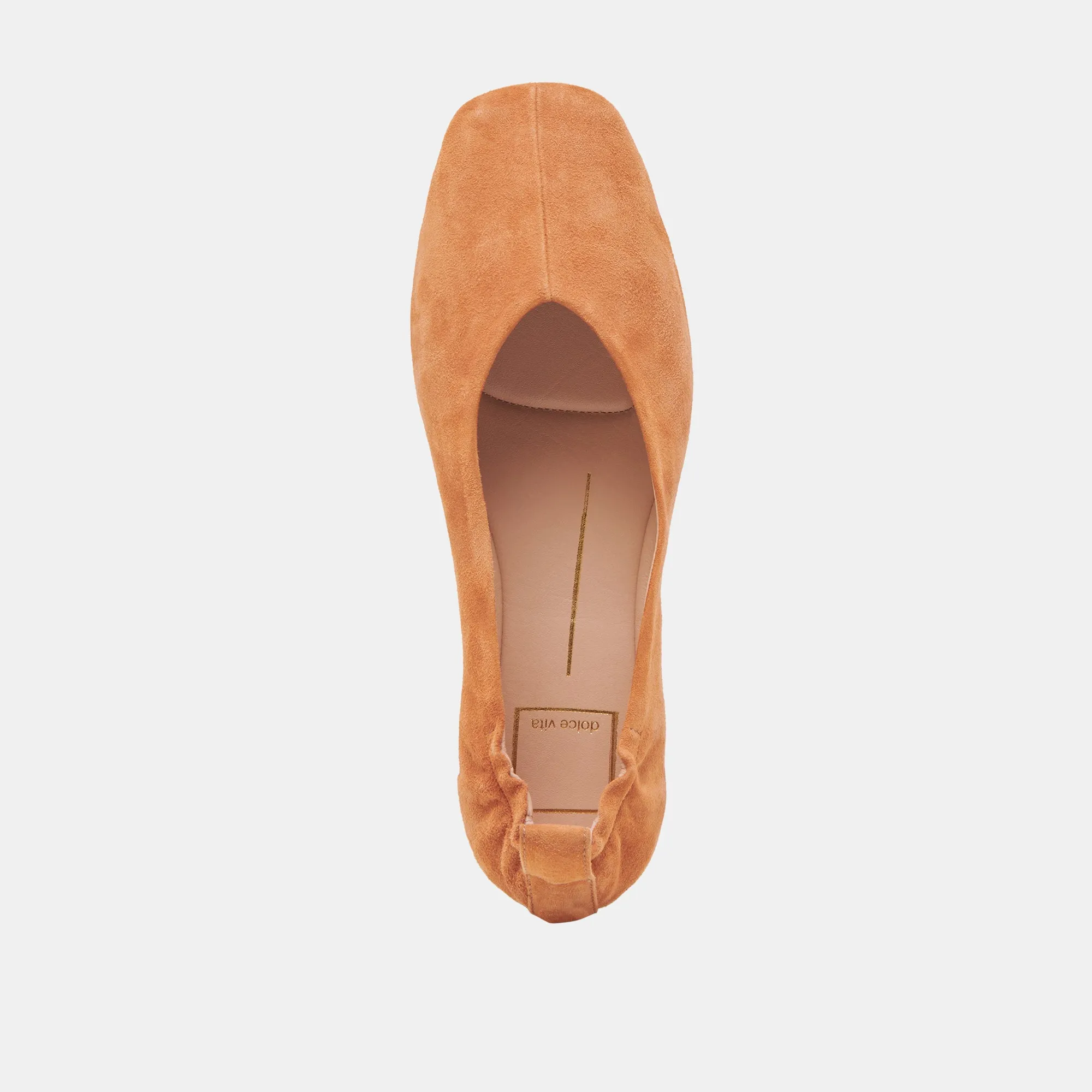 VINNIE BALLET FLATS AMBRE SUÈDE