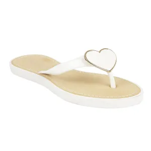 Chaussures plates blanches