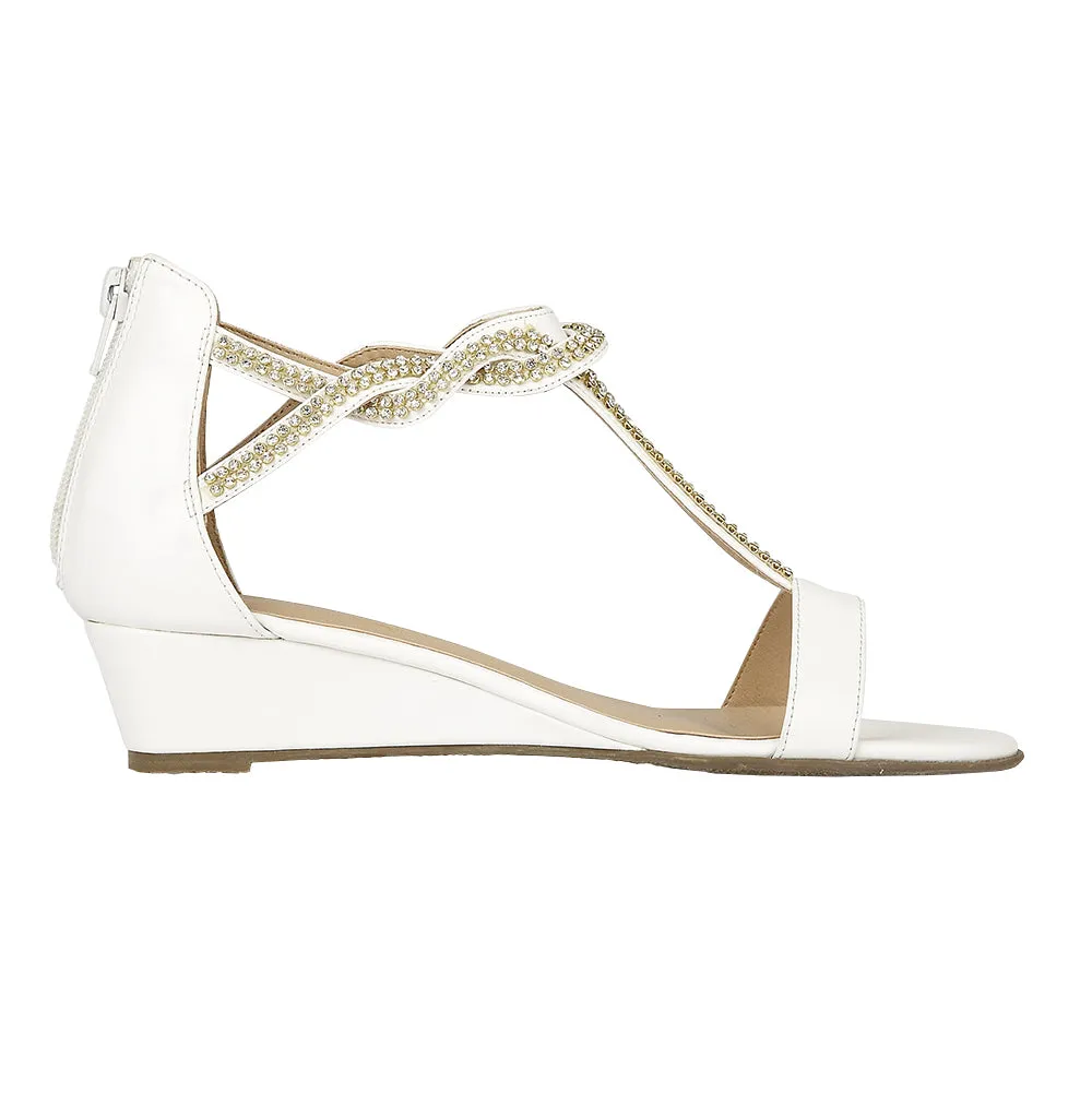Chaussures plates blanches