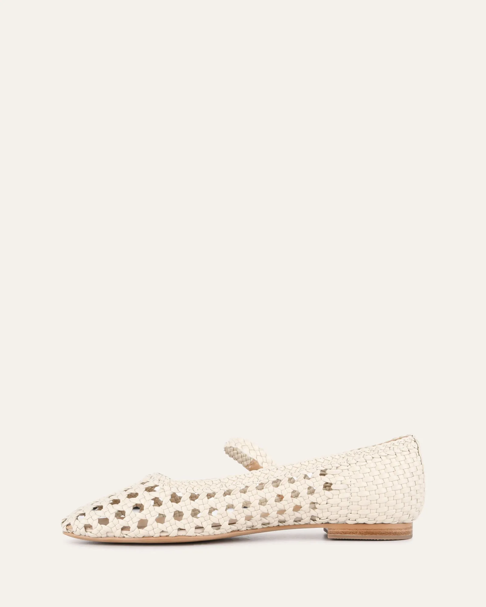 WILLIS ESCARPINS DÉCONTRACTÉS CUIR BLANC CASSÉ