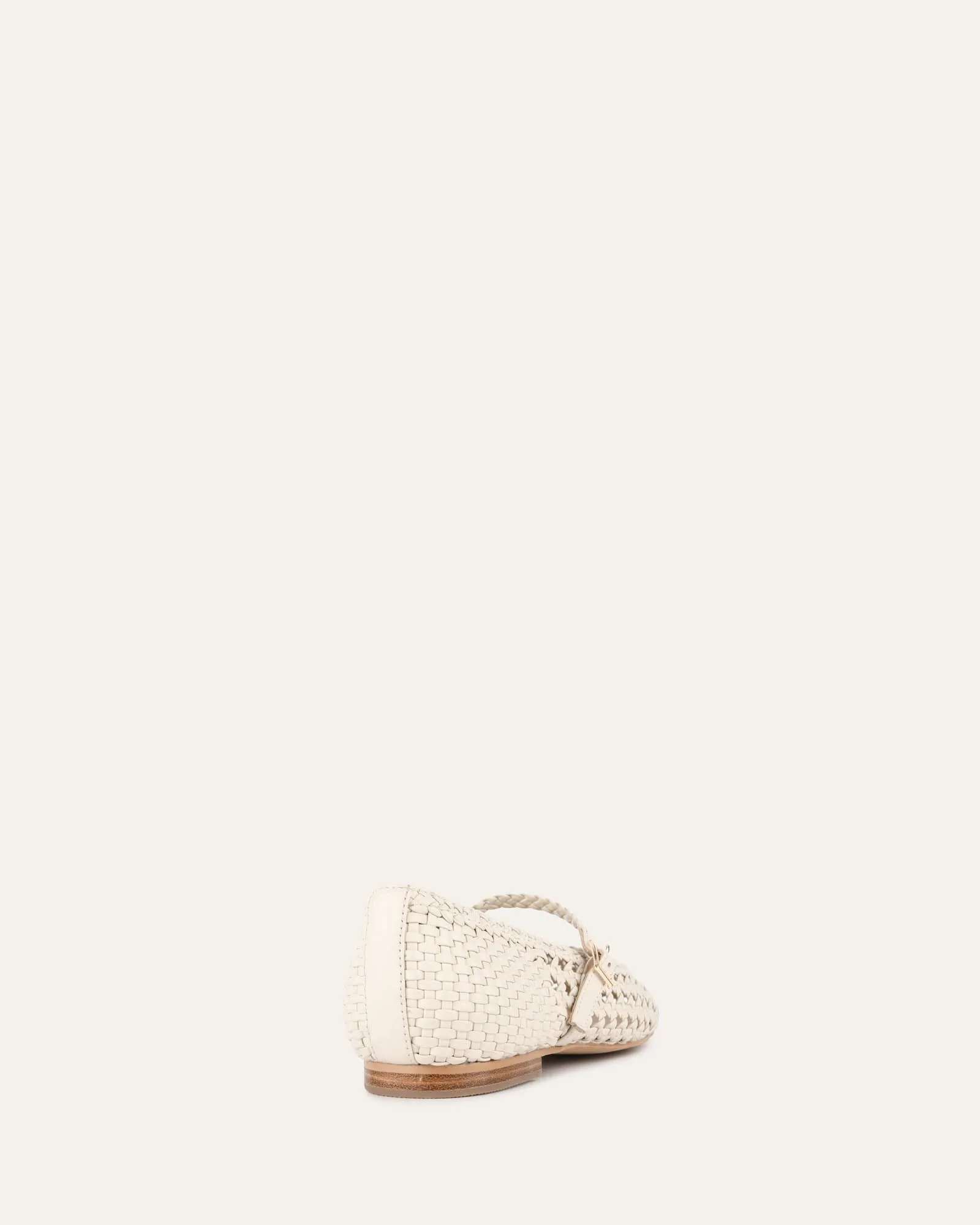 WILLIS ESCARPINS DÉCONTRACTÉS CUIR BLANC CASSÉ
