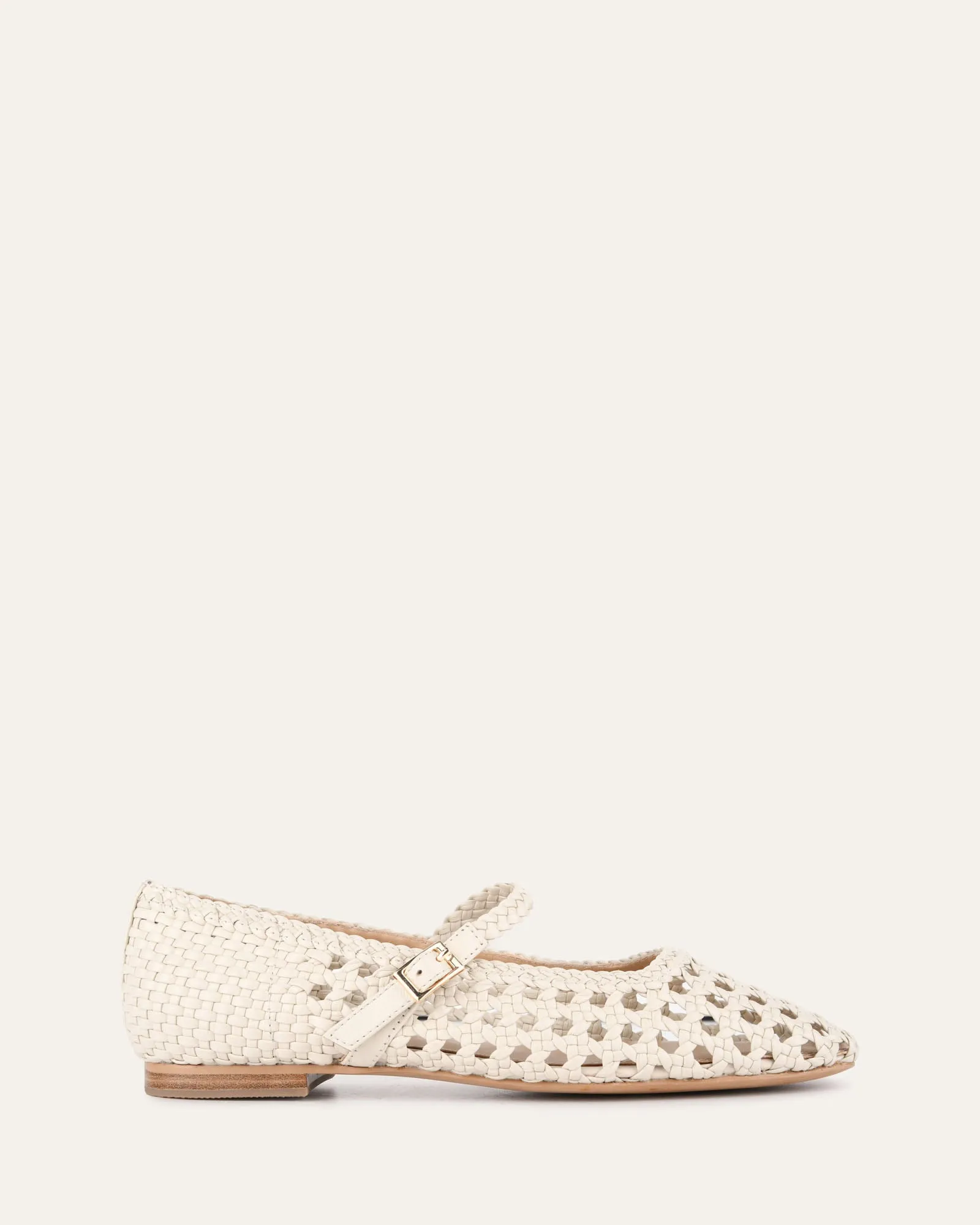 WILLIS ESCARPINS DÉCONTRACTÉS CUIR BLANC CASSÉ
