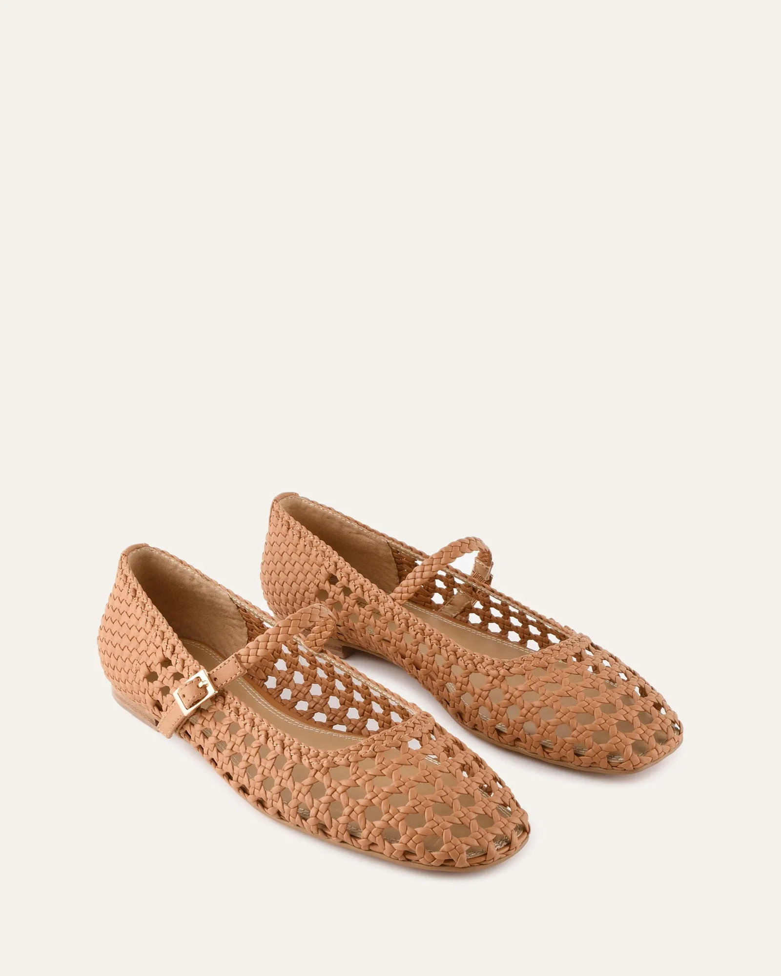 WILLIS ESCARPINS DÉCONTRACTÉS CUIR CARAMEL